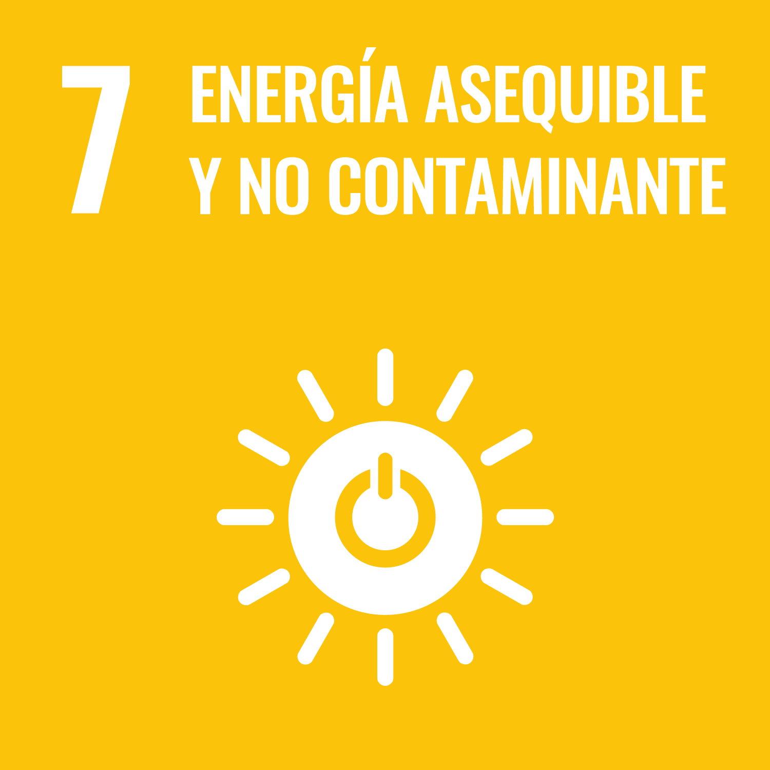 7 Energía asequible y no contaminante